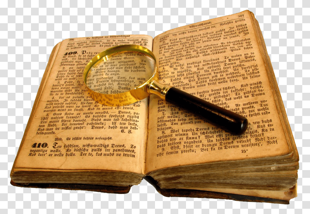Red Book Free Image Download Old Book, Pen, Page, Magnifying Transparent Png