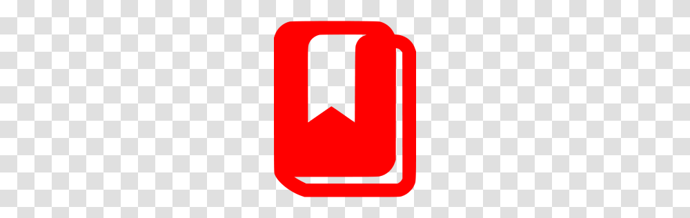 Red Bookmark Icon, Logo, Trademark Transparent Png
