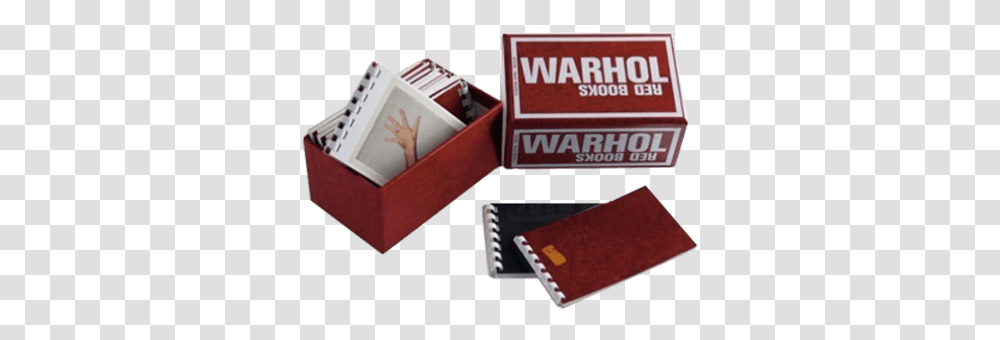 Red Books Andy Warhol Andy Warhol Red Books, Box, Weapon Transparent Png