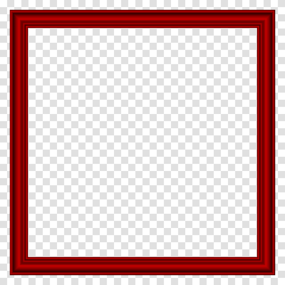 Red Border Frame, Rug, Mirror, Label Transparent Png