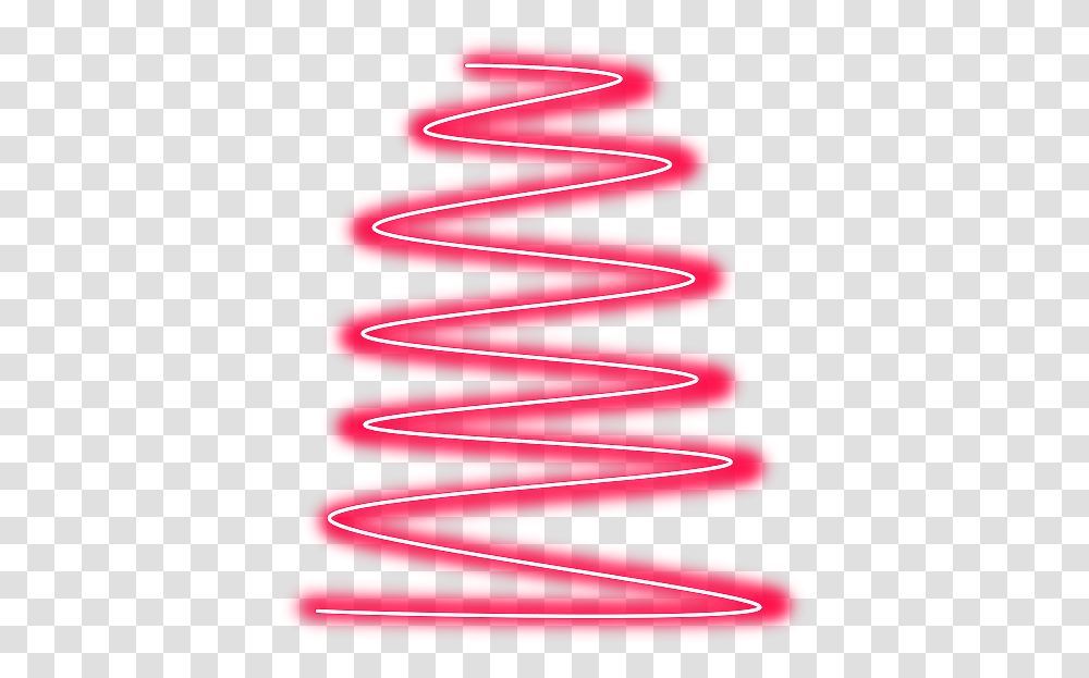 Red Border Spiral Line Neon Geometric Red Border Neon Lines, Light, Coil, Dynamite, Bomb Transparent Png