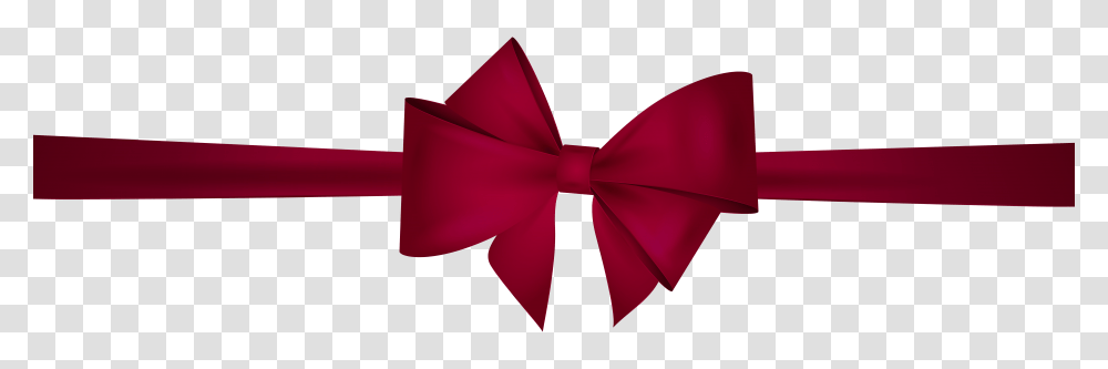 Red Bow Clip, Maroon, Velvet, Purple Transparent Png