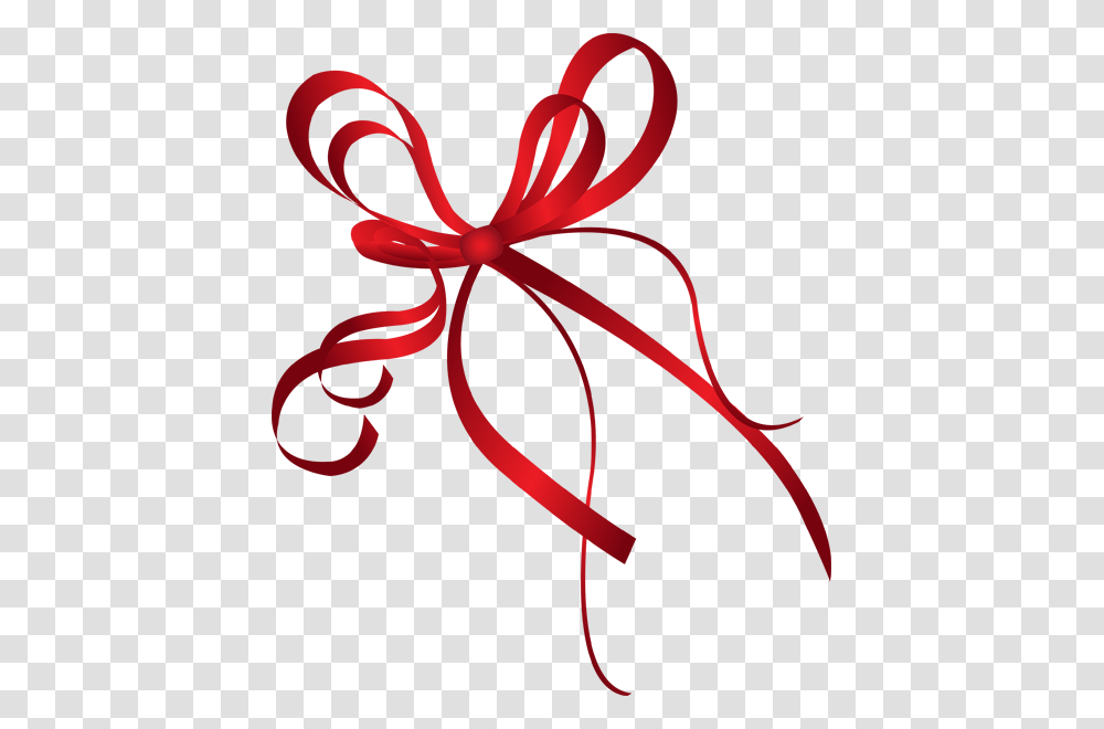 Red Bow Clipart, Gift Transparent Png