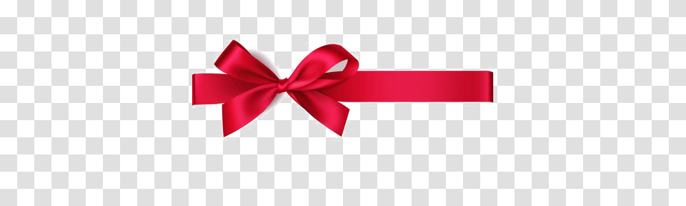 Red Bow Ribbon Image Vector Clipart, Tie, Accessories, Accessory, Gift Transparent Png