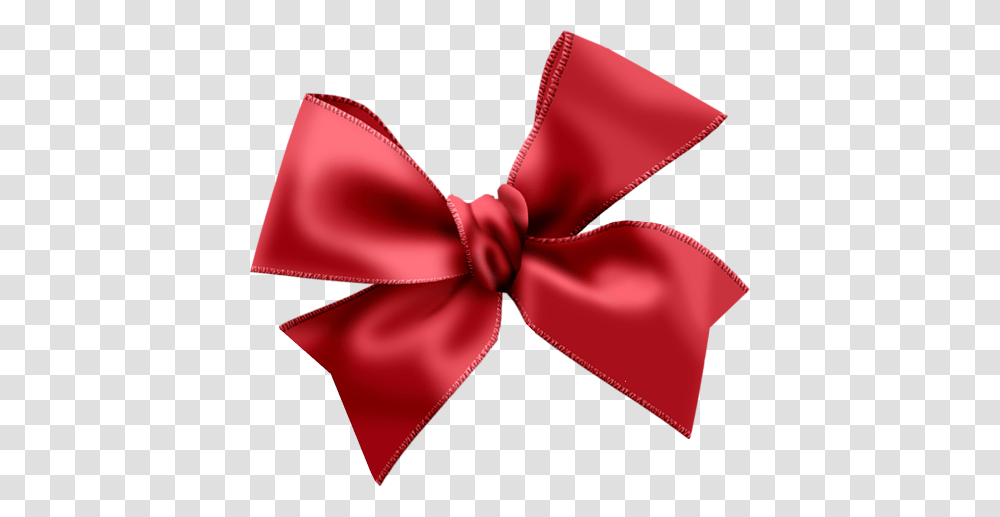 Red Bow, Tie, Accessories, Accessory, Necktie Transparent Png