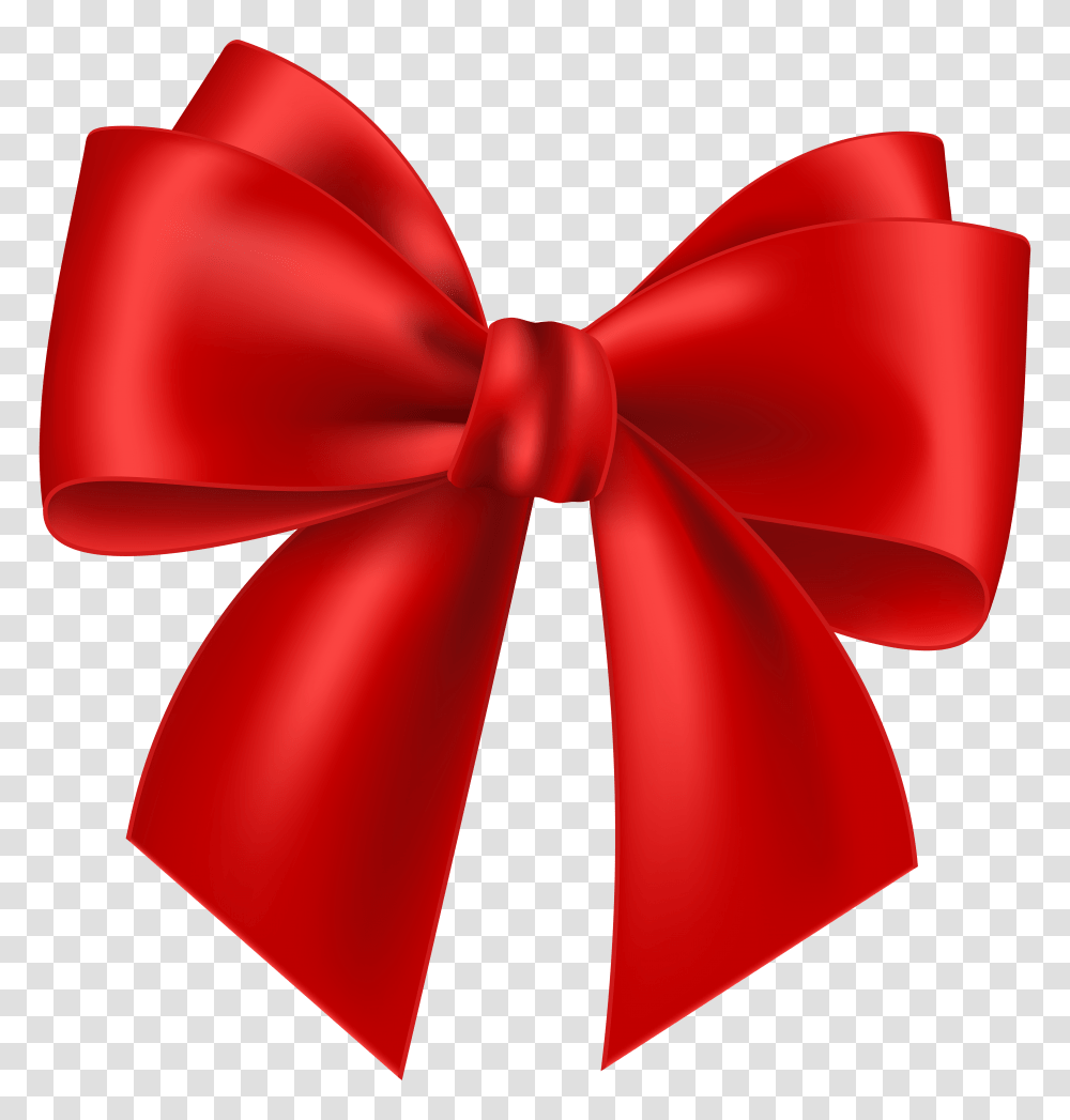 Red Bows Clip Art, Gift Transparent Png