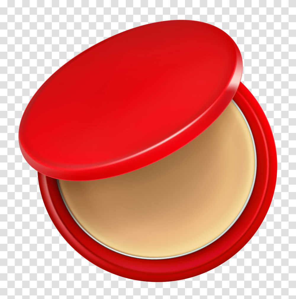 Red Box With Powder Clip Art, Face Makeup, Cosmetics, Bowl Transparent Png