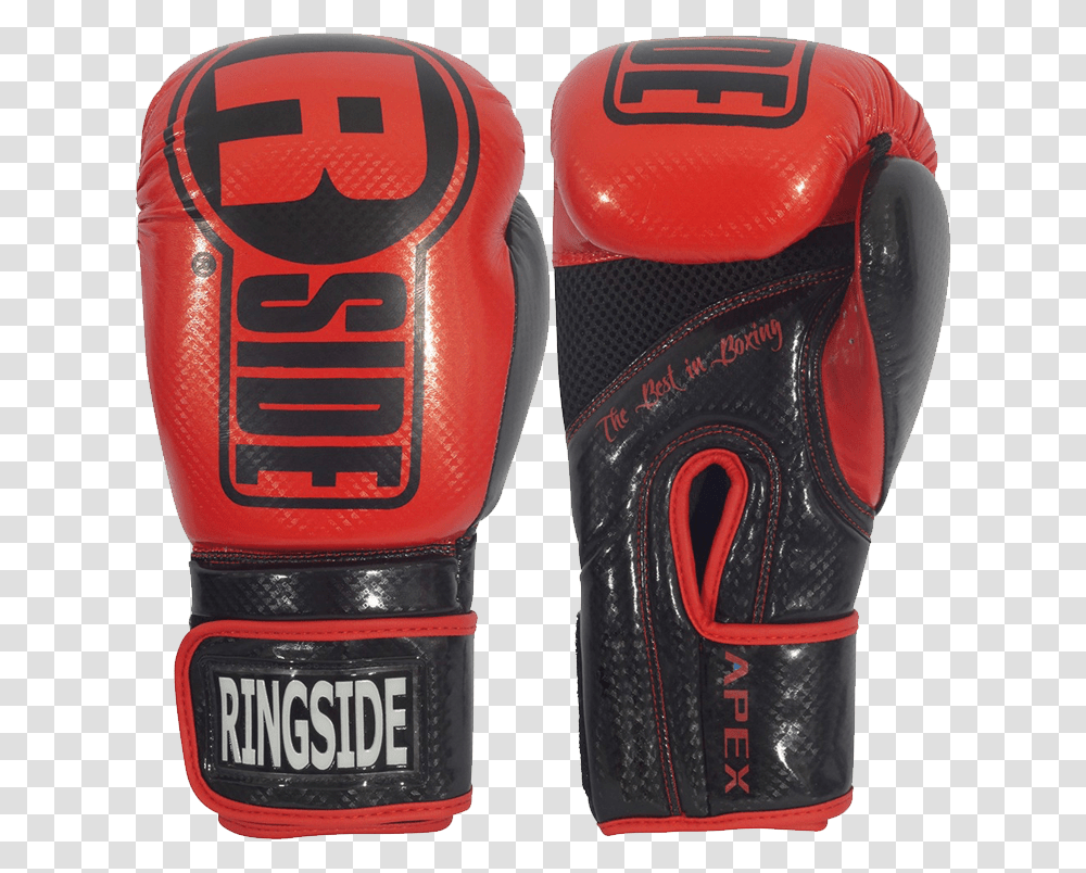 Red Boxing Gloves Ringside, Apparel, Sport, Sports Transparent Png