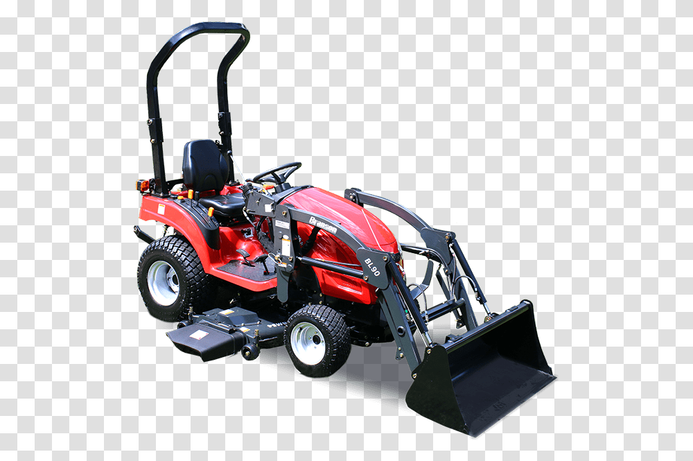 Red Branson Tractor 1905h Branson Tractor, Lawn Mower, Tool, Vehicle, Transportation Transparent Png