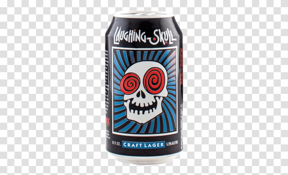 Red Brick Laughing Skull Lager Laughing Skull Beer, Label, Alcohol, Beverage Transparent Png