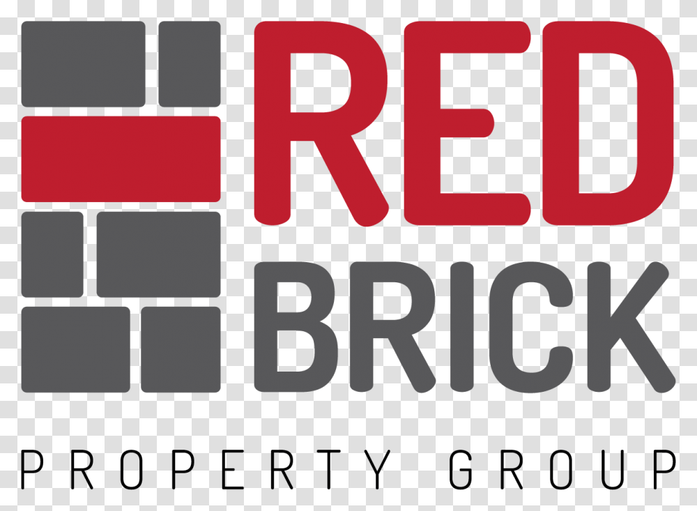 Red Brick Property Group Logo Final Poster, Number, Alphabet Transparent Png