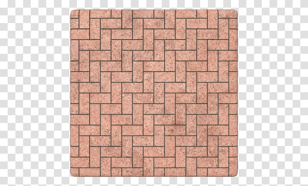 Red Brick Texture In Herringbone Pattern Seamless Brickwork, Rug, Wall, Tile Transparent Png
