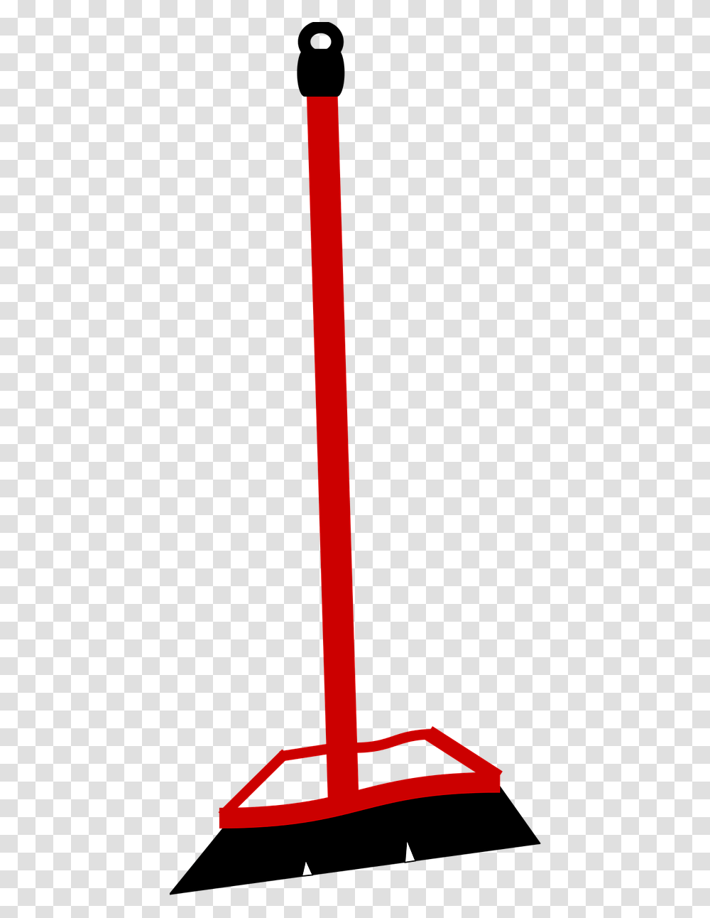 Red Broom, Spear, Weapon, Weaponry Transparent Png