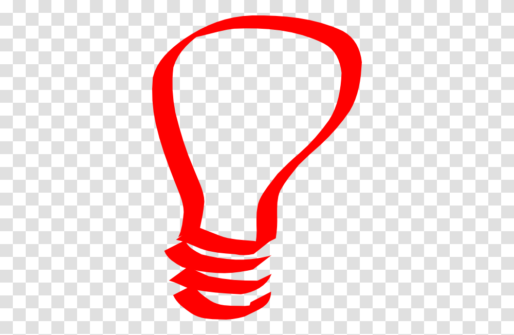 Red Bulb Clip Art, Light Transparent Png