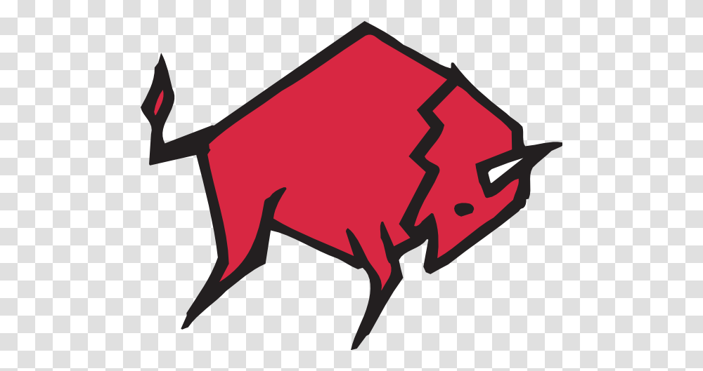 Red Bull Art Clip Art, Animal, Mammal, Origami Transparent Png