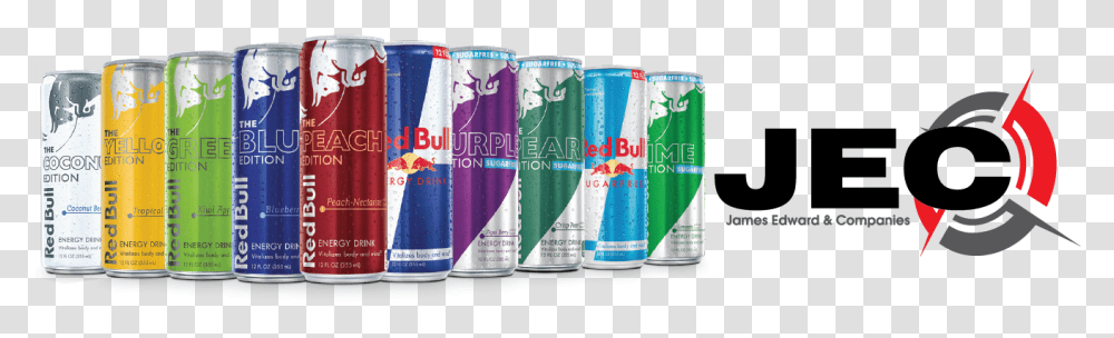 Red Bull Can, Soda, Beverage, Drink, Tin Transparent Png