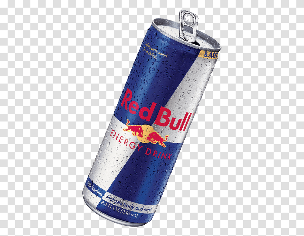 Red Bull Can, Soda, Beverage, Drink, Tin Transparent Png