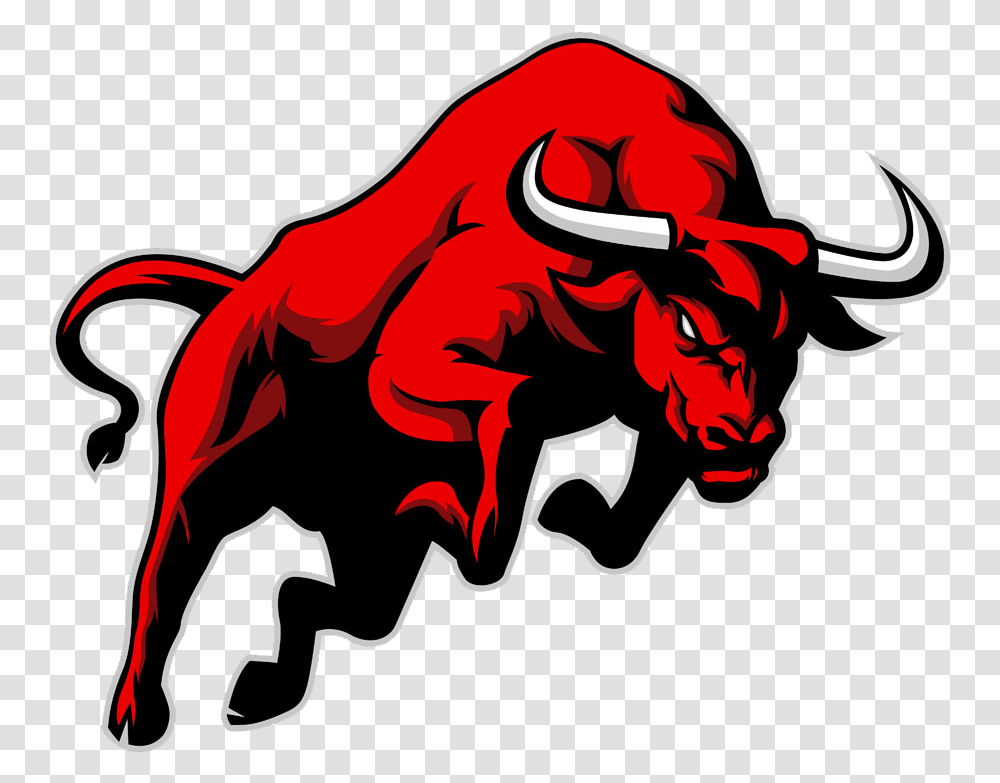 Red Bull Clip Art Red Bull, Dragon, Buffalo, Wildlife, Mammal Transparent Png