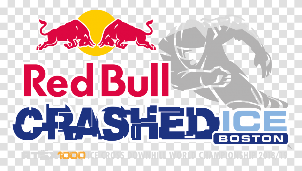Red Bull Crashed Ice Boston Official, Label Transparent Png