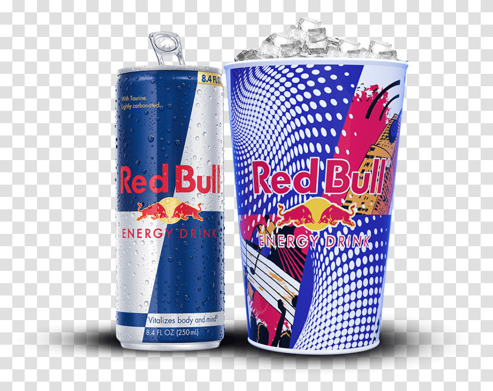 Red Bull Energy Drink, Tin, Soda, Beverage, Can Transparent Png