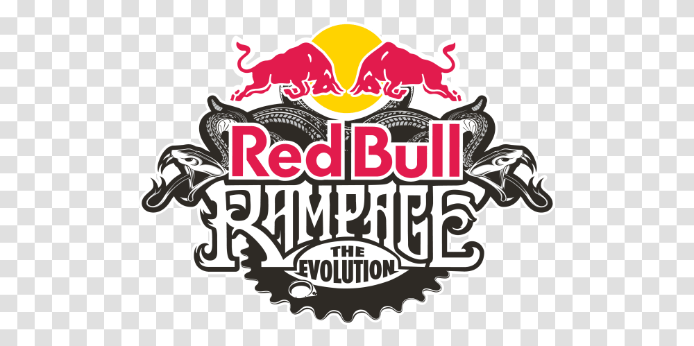 Red Bull Rampage Red Bull Rampage Logo, Label, Text, Symbol, Advertisement Transparent Png