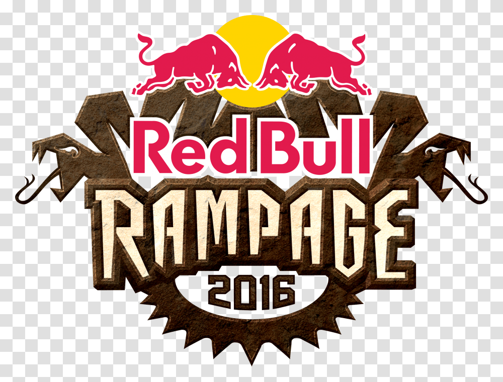 Red Bull Rampage Red Bull, Text, Label, Poster, Advertisement Transparent Png