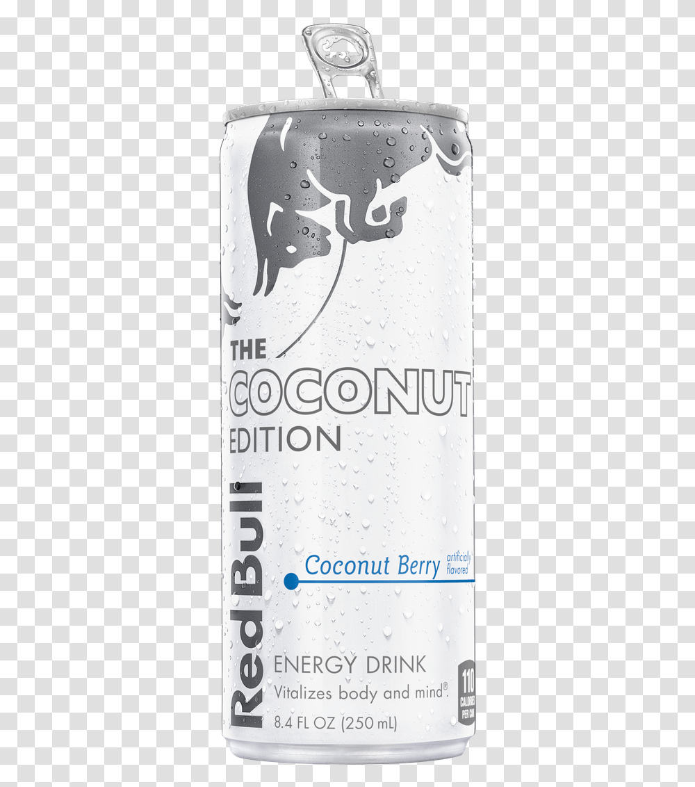 Red Bull White Edition Coconut Berry Can Red Bull Coconut 8.4 Oz, Beverage, Alcohol, Liquor, Bottle Transparent Png