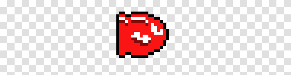 Red Bullet Bill Pixel Art Maker, First Aid, Pac Man Transparent Png