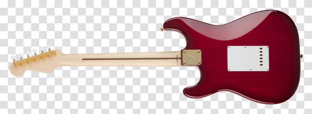 Red Burst Fender Squier Standard Stratocaster, Leisure Activities, Gun, Weapon Transparent Png