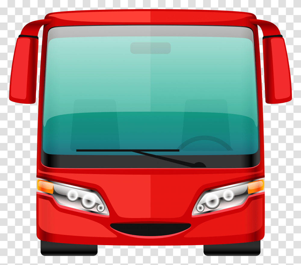 Red Bus Clipart Bus, Vehicle, Transportation, Fire Truck Transparent Png