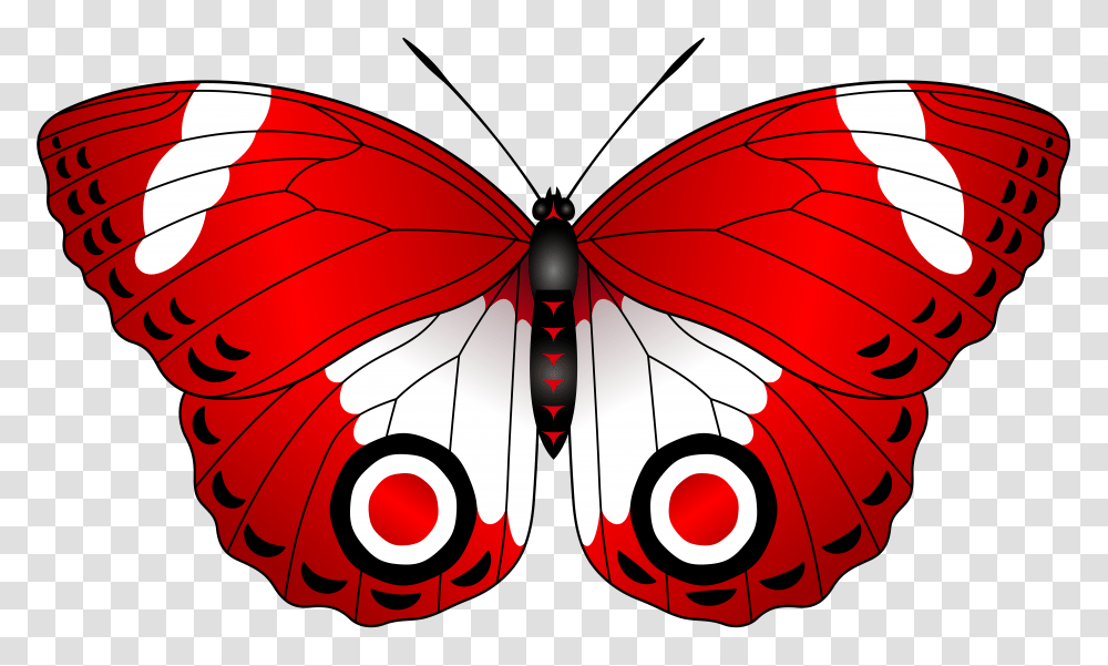 Red Butterfly Clip Art, Insect, Invertebrate, Animal Transparent Png