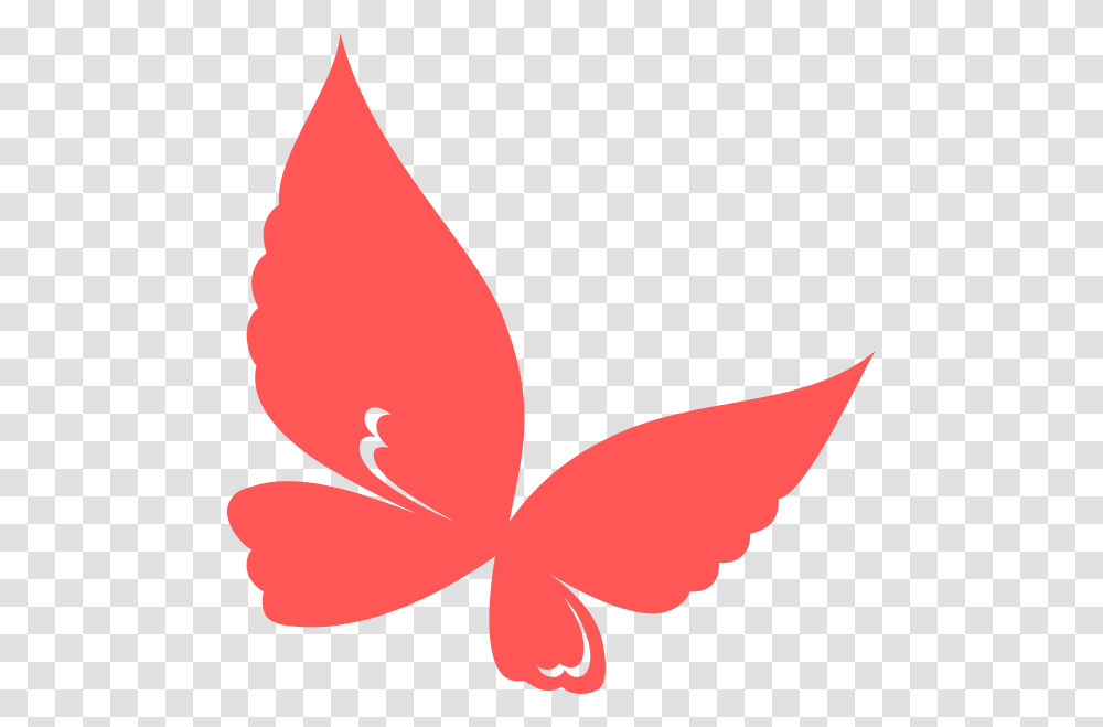 Red Butterfly Clipart, Plant, Flower, Blossom, Hibiscus Transparent Png