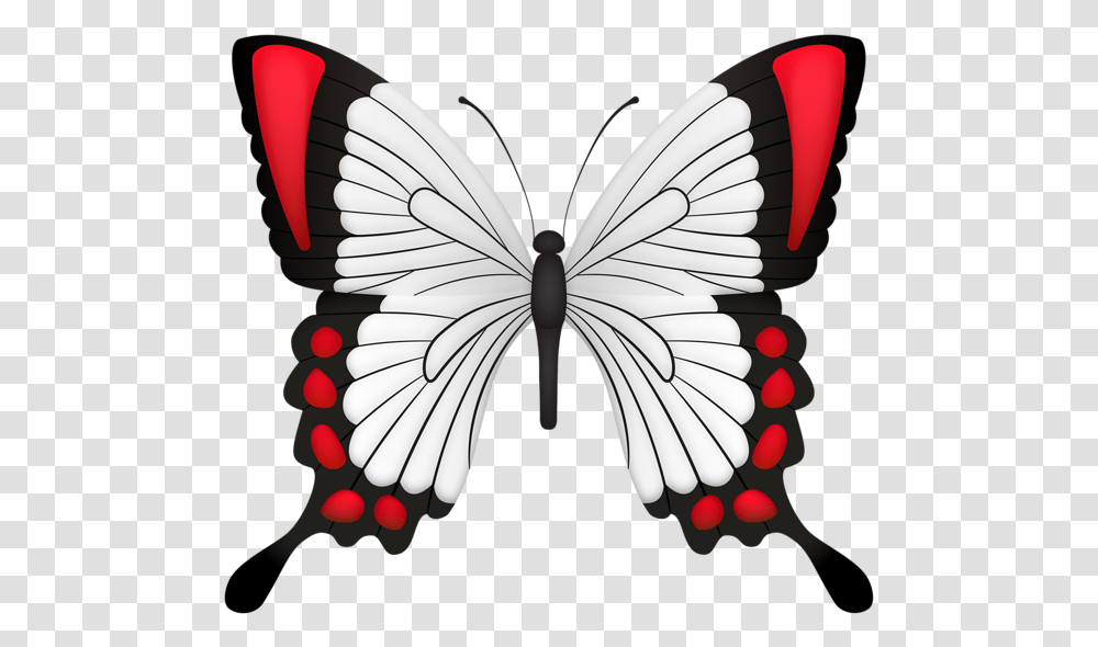 Red Butterfly Deco Clipart Image Red Butterfly, Insect, Invertebrate, Animal, Honey Bee Transparent Png