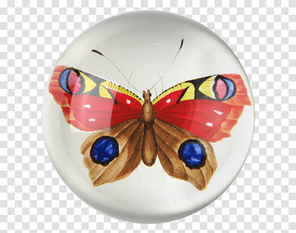Red Butterfly, Helmet, Porcelain Transparent Png