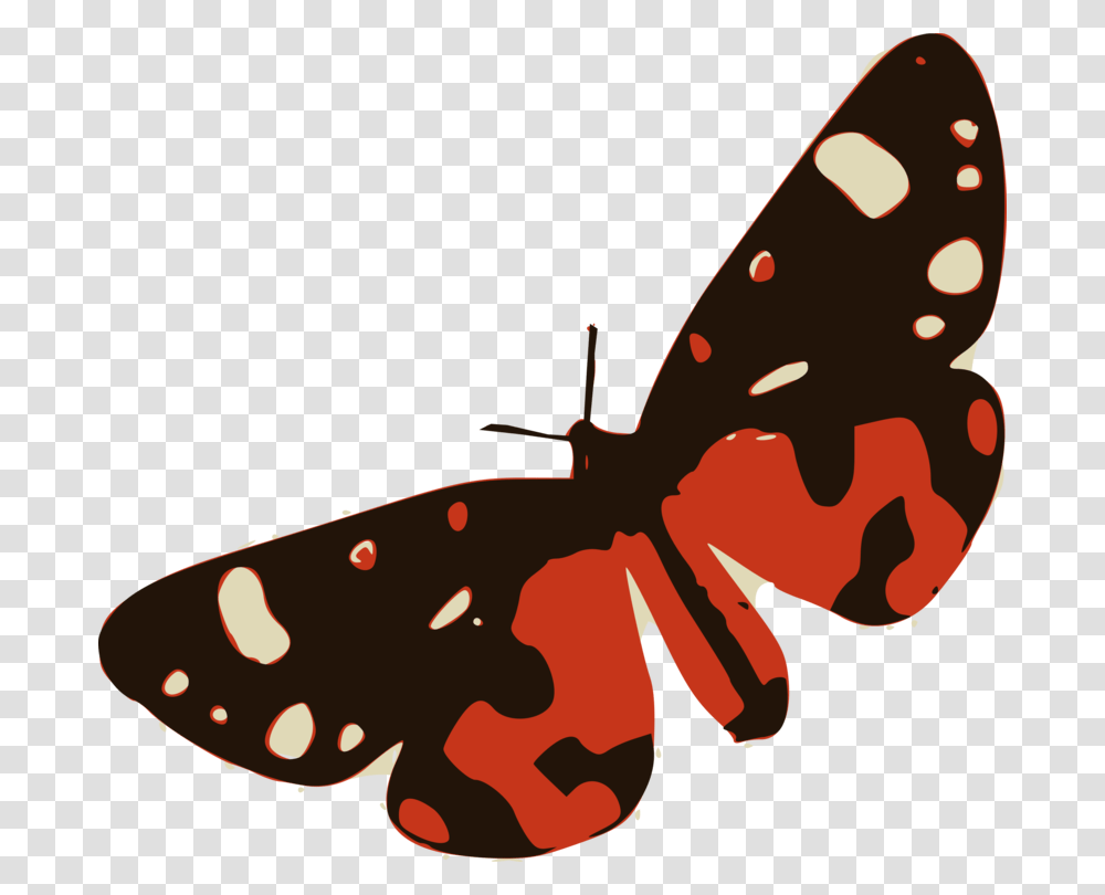 Red Butterfly, Insect, Invertebrate, Animal, Guitar Transparent Png