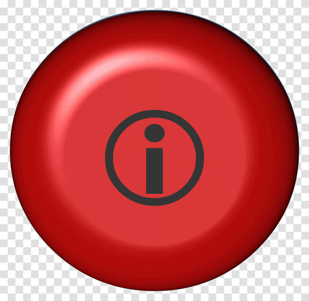 Red Button, Frisbee, Toy, Ball Transparent Png