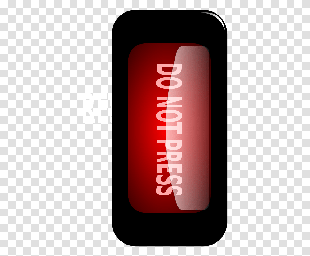 Red Button Mobile Phone, Can, Tin, Spray Can, Aluminium Transparent Png