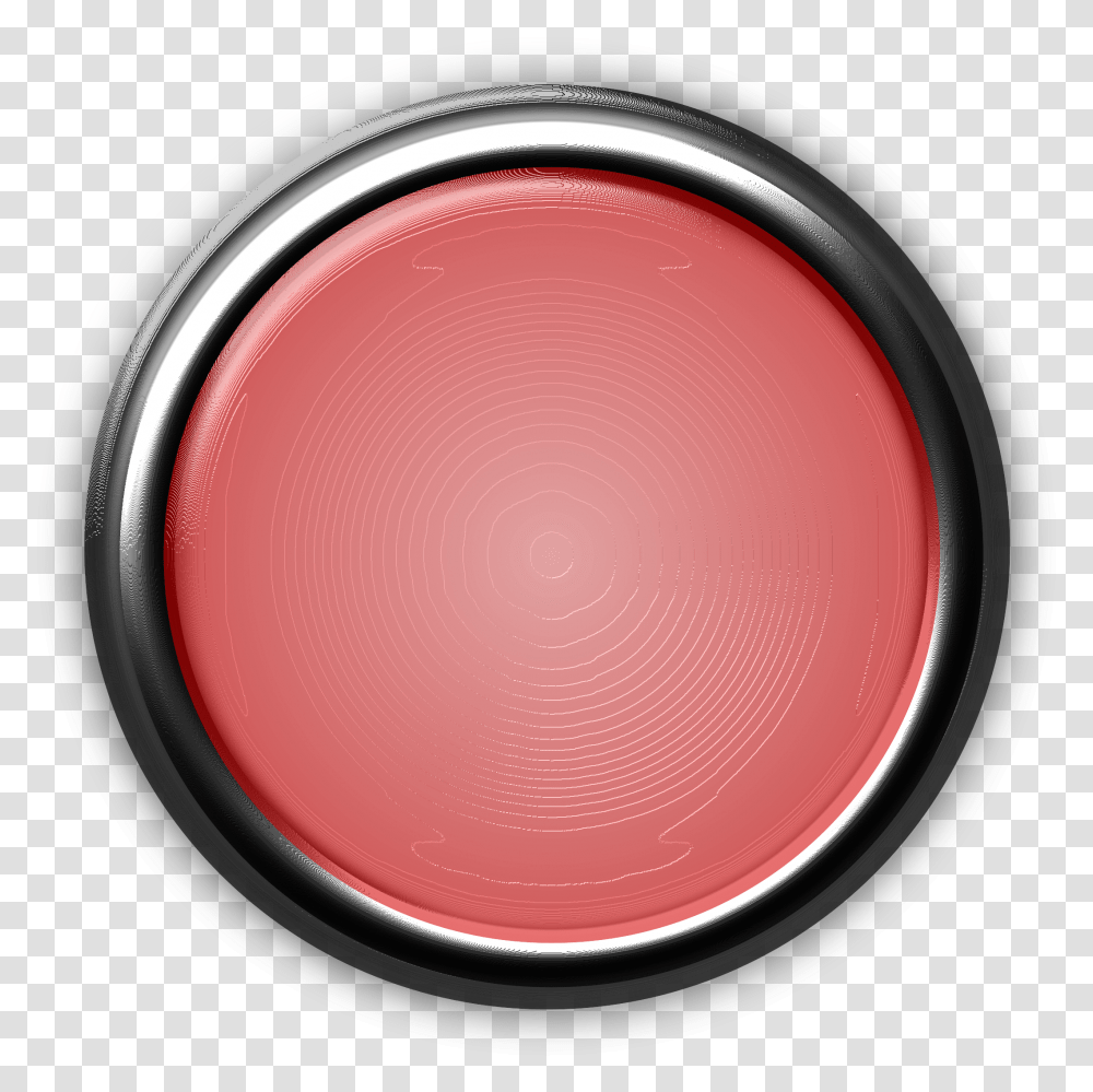 Red Button With Internal Light Clip Arts Button Red Green Circle, Cosmetics, Face, Face Makeup, Lipstick Transparent Png