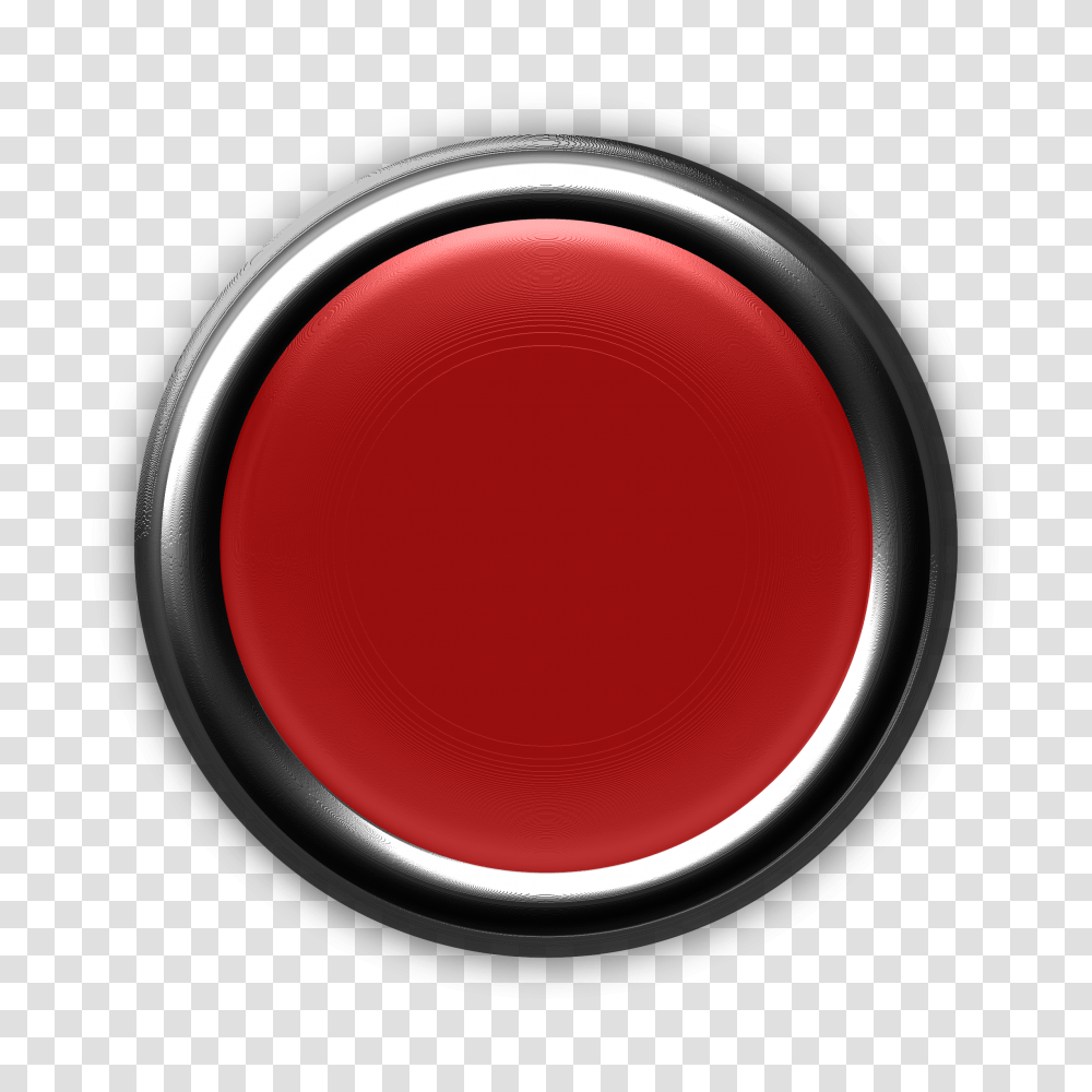 Red Button With Internal Light Turned Off Icons, Tape, Switch, Electrical Device, Lighter Transparent Png
