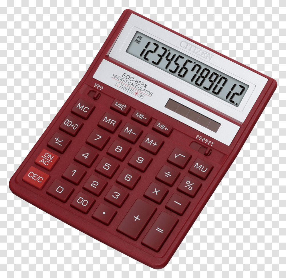 Red Calculator Image, Electronics, Computer Keyboard, Computer Hardware, Mobile Phone Transparent Png