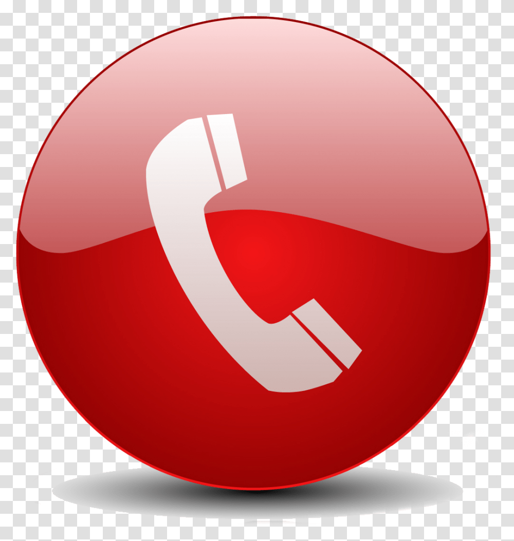 Red Call Icon, Sphere, Balloon, Label Transparent Png