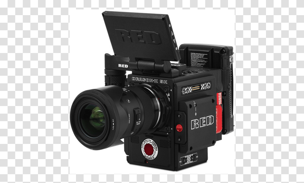 Red Camera, Electronics, Video Camera, Digital Camera Transparent Png