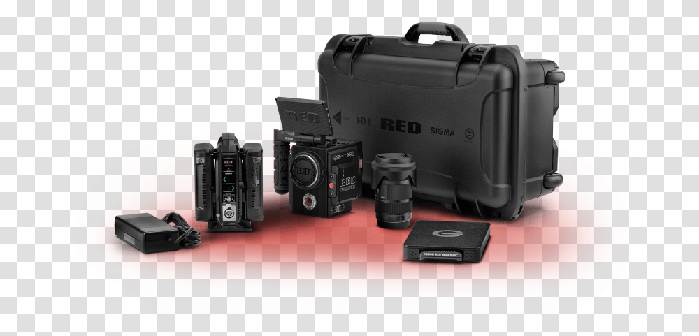 Red Camera Video Camera, Electronics, Digital Camera Transparent Png