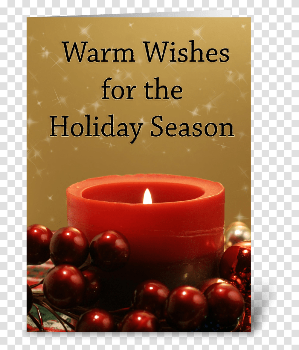 Red Candle Holiday Glow Greeting Card Being Black, Fire, Flame Transparent Png