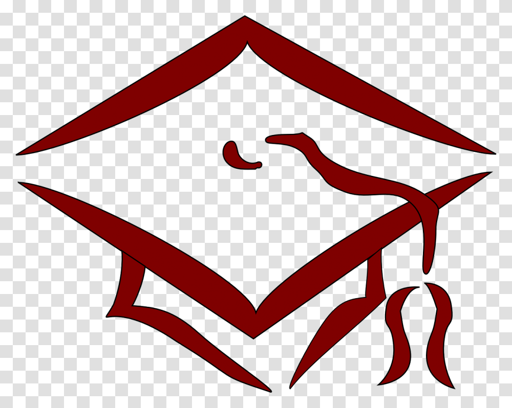 Red Cap And Gown Clipart, Label, Star Symbol Transparent Png