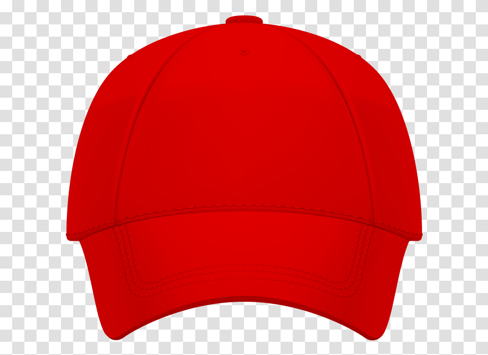 Red Cap Download Free Clip Art Red Baseball Cap With A Background, Clothing, Apparel, Hat, Swimwear Transparent Png