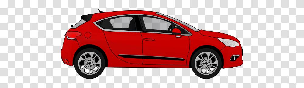 Red Car Clip Art, Sedan, Vehicle, Transportation, Automobile Transparent Png