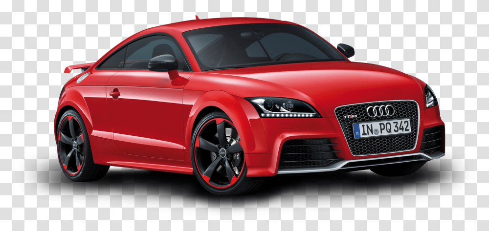 Red Car Clipart Free Audi Tt Rs, Vehicle, Transportation, Sedan, Tire Transparent Png