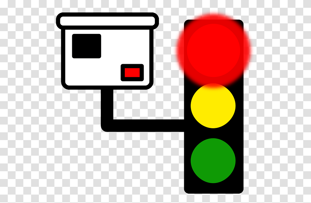 Red Car Police Cartoon Traffic Light Camera Cartoon Traffic Light On Red Transparent Png