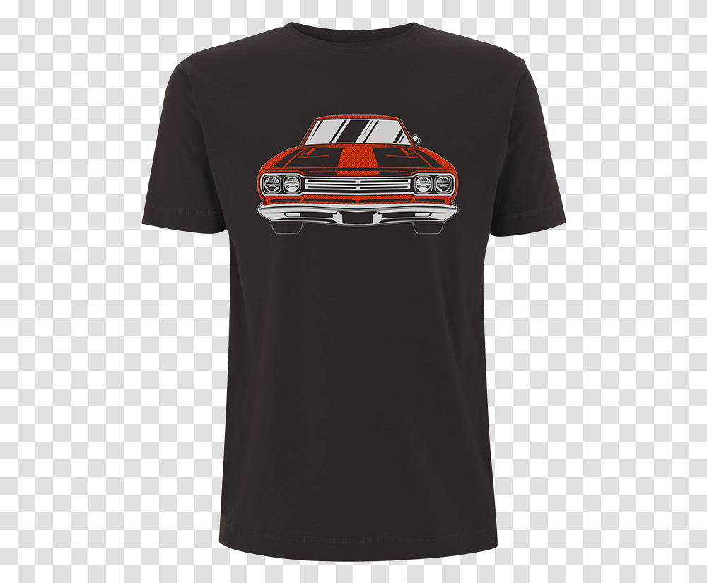 Red Car T Shirt - Herolux Muscle Car, Clothing, Apparel, T-Shirt, Vehicle Transparent Png